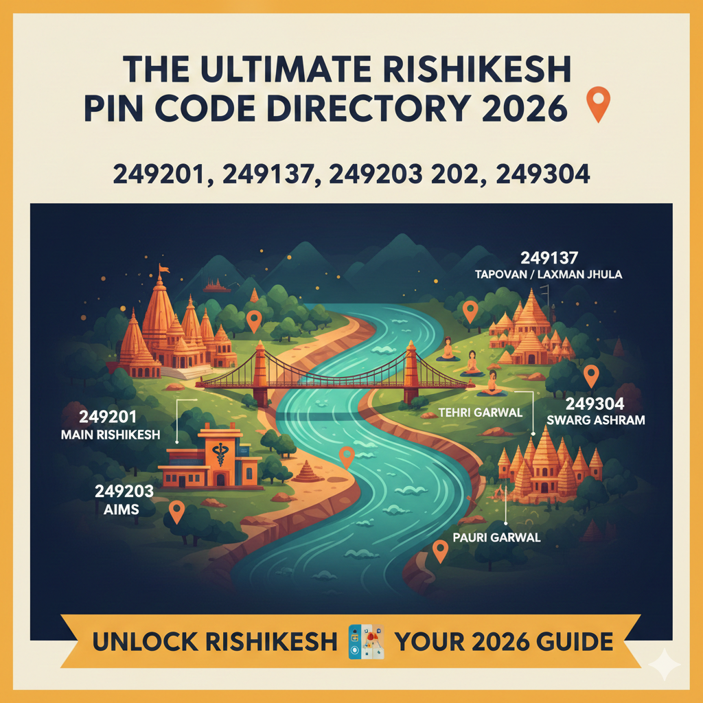 The Ultimate Rishikesh Pin Code Directory 2026 